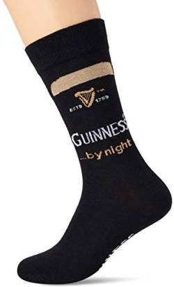 Guinness Herren Blk Guin by Night Socken, Schwarz (Schwarz Schwarz), Einheitsgröße von Guinness