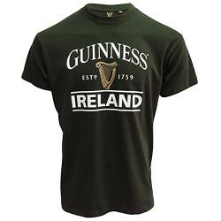 Guinness Herren T-Shirt grün grün Einheitsgröße, Grün, L von Guinness