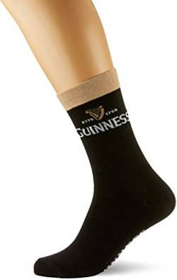 Guinness Official Merchandise Herren Socken, GR. One size (Herstellergröße: One Size), Schwarz von Guinness