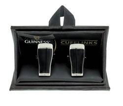 Guinness Stilvolle Manschettenknöpfe Manschette Knöpfen für Herren mit Bier Pint Design von Guinness