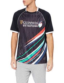 Guinness Unisex G3074 T-Shirt, Black, White, Red, Blue, Green, Medium von Guinness