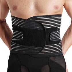 Herren Miedergürtel Bauchgürtel Gürtel Schlank Shapewear Taillenmieder Corsage Corset Schwarz 2XL von Guiran