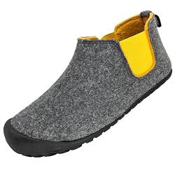 Gumbies Hausschuhe | Modell Brumby | Farbe Grey-Curry | Gr. 40 von Gumbies