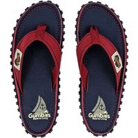 Gumbies Original in Navy Coast T-Strap-Zehentrenner aus recycelten Materialien »in farbenfrohen Designs« von Gumbies