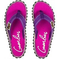 Gumbies Original in Purple Signed T-Strap-Zehentrenner aus recycelten Materialien »in farbenfrohen Designs« von Gumbies