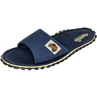 Gumbies Slides in Navy Pantolette aus recycelten Materialien »in farbenfrohen Designs« von Gumbies