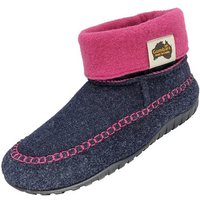 Gumbies Thredbo in Navy-Pink Hausschuh aus recycelten Materialien »in farbenfrohen Designs« von Gumbies