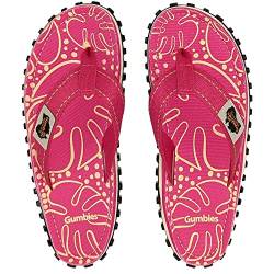 Gumbies | Tropical Pink | Rosa/Pink | Zehentrenner Damen/Herren Schuhe Zehentrenner Sandale von Gumbies