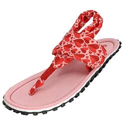 Gumbies Zehentrenner Sandalen | Modell Slingback | Farbe Candy Heart | Gr. 41 von Gumbies