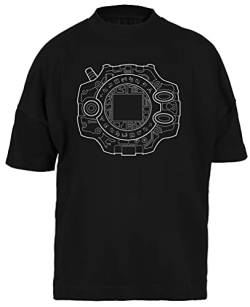 Adventurers Device Black Baggy T-Shirt Mens Womens Unisex Short Sleeves XXL von Gunmant