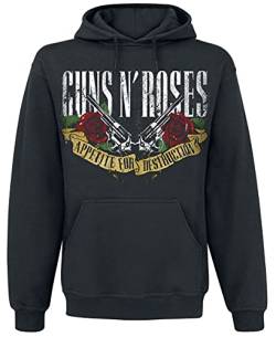 Guns N' Roses Appetite for Destruction - Banner Männer Kapuzenpullover schwarz M von Guns N' Roses
