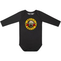 Guns N' Roses Body für Babys - Bullet - für Mädchen & Jungen - schwarz  - Lizenziertes Merchandise! von Guns N' Roses