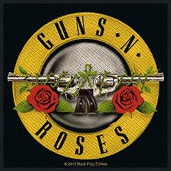 Guns N Roses Bullet Logo Unisex Patch multicolor 100% Polyester Undefiniert Band-Merch, Bands von Guns N' Roses