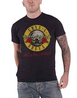 Guns N' Roses Herren T-Shirt Not In This Lifetime Tour schwarz von Guns N' Roses