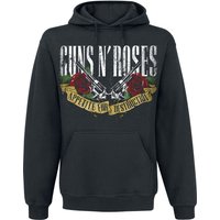 Guns N' Roses Kapuzenpullover - Appetite For Destruction - Banner - S bis XXL - für Männer - Größe L - schwarz  - Lizenziertes Merchandise! von Guns N' Roses