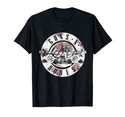 Guns N' Roses Offizielle Floral Bullet T-Shirt von Guns N' Roses