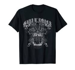 Guns N' Roses Offizielles Vintage-Kreuz, Weiß T-Shirt von Guns N' Roses
