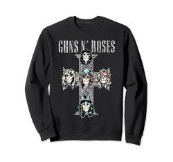 Guns N' Roses Offizielles Vintage-Kreuz Sweatshirt von Guns N' Roses