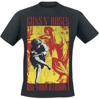 Guns N' Roses T-Shirt - Illusion - Get In The Ring - M bis XXL - für Männer - Größe XXL - schwarz  - Lizenziertes Merchandise! von Guns N' Roses