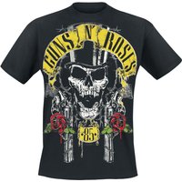 Guns N' Roses T-Shirt - Top Hat - S bis 5XL - für Männer - Größe 5XL - schwarz  - Lizenziertes Merchandise! von Guns N' Roses