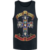 Guns N' Roses Tank-Top - Appetite For Destruction - S bis XXL - für Männer - Größe S - schwarz  - Lizenziertes Merchandise! von Guns N' Roses