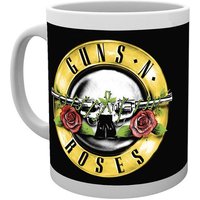 Guns N' Roses Tasse - Bullet Logo - weiß  - Lizenziertes Merchandise! von Guns N' Roses