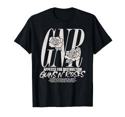 Offizielle Guns N' Roses Appetite Tracks T-Shirt von Guns N' Roses