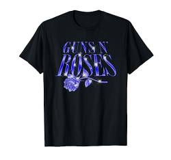 Offizielles Guns N' Roses Chrom-Logo T-Shirt von Guns N' Roses