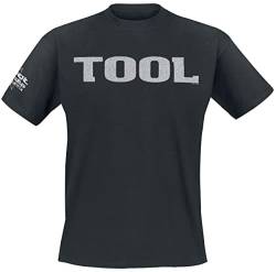 Tool Metallic Silver Logo Männer T-Shirt schwarz XL 100% Baumwolle Band-Merch, Bands von Guns N' Roses