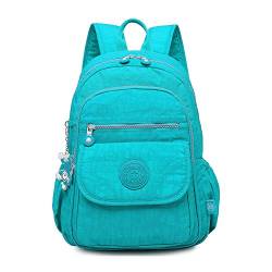 Gurscour Rucksack Handtasche für Frauen,Damen Schultasche Kleine Leichte Nylon Wasserdichte Multi-Taschen Uni Freizeit Starke Daypack Rucksack für Mädchen von Gurscour