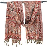 Guru-Shop Halstuch Indischer Pashmina Schal, Schultertuch, Boho.. von Guru-Shop