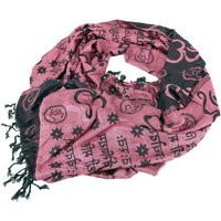 Guru-Shop Halstuch Pashmina Viskose Schal Stola mit OM Musterr -.. von Guru-Shop