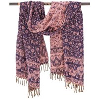 Guru-Shop Halstuch Weicher Pashmina Schal Stola - Maya Muster.. von Guru-Shop