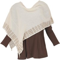 Guru-Shop Langjacke Lagenlook Poncho, bedruckter leichter Poncho,.. von Guru-Shop