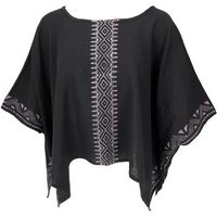 Guru-Shop Longbluse Weites Boho Blusentop mit Fledermausärmeln,.. alternative Bekleidung von Guru-Shop