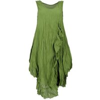 Guru-Shop Midikleid Boho Sommerkleid, luftiges Krinkelkleid,.. alternative Bekleidung von Guru-Shop