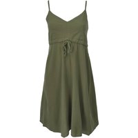 Guru-Shop Midikleid Einfarbiges Casual Trägerkleid, Baumwoll.. von Guru-Shop