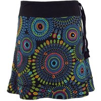 Guru-Shop Minirock Bestickter Minirock, Boho chic Rock, Retro.. alternative Bekleidung von Guru-Shop