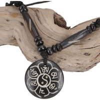 Guru-Shop Perlenkette Ethno Amulet, Tibet Halskette, Tibetschmuck -.. von Guru-Shop