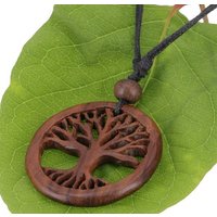 Guru-Shop Perlenkette Ethno Holzschmuck Kette, Surferkette - Tree of.. von Guru-Shop