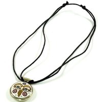 Guru-Shop Perlenkette Tibetkette, Nepalschmuck, Amulett mit Spirale,.. von Guru-Shop