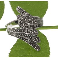 Guru-Shop Silberring Silberring, Boho Style Ethno Ring - Modell 29 von Guru-Shop