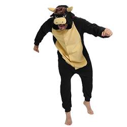 Guturris Animal Onesie Erwachsene Frauen Männer Tier Cosplay Kostüm Halloween Pyjamas Homewear XL von Guturris