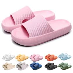 Gyagalre Orthoslipper Original, Cozyslides Original Für Maximalen Komfort, Wolkenschuhe Hausschuhe Damen Herren Slipper (Pink, Erwachsene, 36, Numerisch (von/bis), EU Schuhgrößensystem, 37, Breit) von Gyagalre