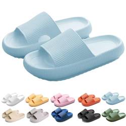 Orthoslipper Original, Cozyslides Original Für Maximalen Komfort, Wolkenschuhe Hausschuhe Damen Herren Slipper (Light Blue, Erwachsene, 36, Numerisch (von/bis), EU Schuhgrößensystem, 37, Breit) von Gyagalre