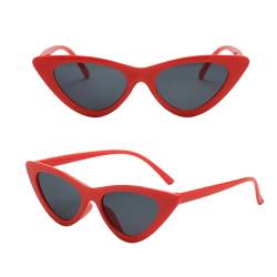 Gyios Sonnenbrille Vintage Sonnenbrille Für Frauen Kleiner Rahmen Retro Sonnenbrillen Trendy Streetwear Accessoires Uv400 Schutz Brillen-c 10 von Gyios