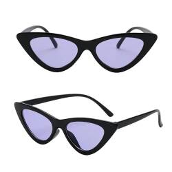 Gyios Sonnenbrille Vintage Sonnenbrille Für Frauen Kleiner Rahmen Retro Sonnenbrillen Trendy Streetwear Accessoires Uv400 Schutz Brillen-c 4 von Gyios