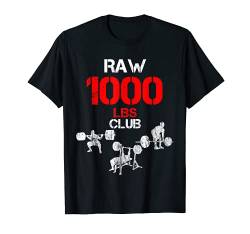 1000 Pound Club Member ------ T-Shirt von Gym Training FH