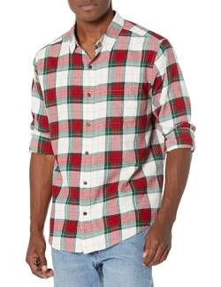 Gymboree Herren Langarm Plaid Button Up Hemd saisonale, Weihnachten Karo, 3X-Groß von Gymboree