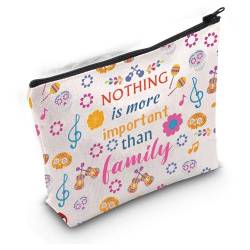 Gzrlyf Ccoco Movie Gifts Ccoco-Film-Fans Geschenk "Nothing is More Important Than Family Loco Makeup Zipper Pouch Cosmetic Bag, NICHTS von Gzrlyf